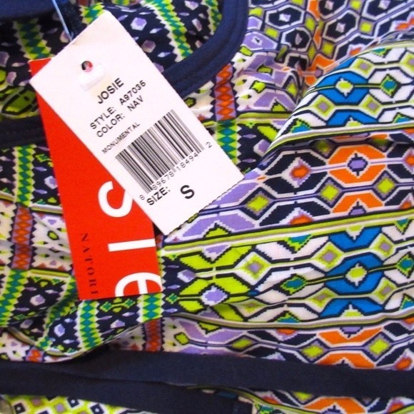 Josie Natori Colorful Print Lounge Pants - Picture 4 of 6